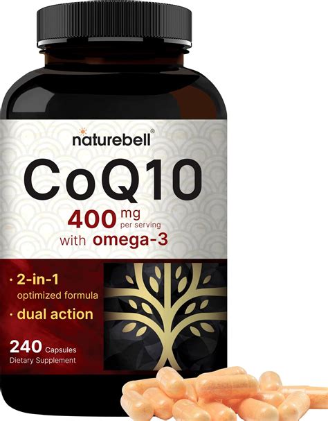 Amazon.com: Qunol Ubiquinol CoQ10 100mg Softgels, Qunol Mega Ubiquinol 100mg - Superior ...