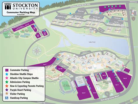 Galloway Campus Parking - Commuter Students - Parking & Transportation | Stockton University
