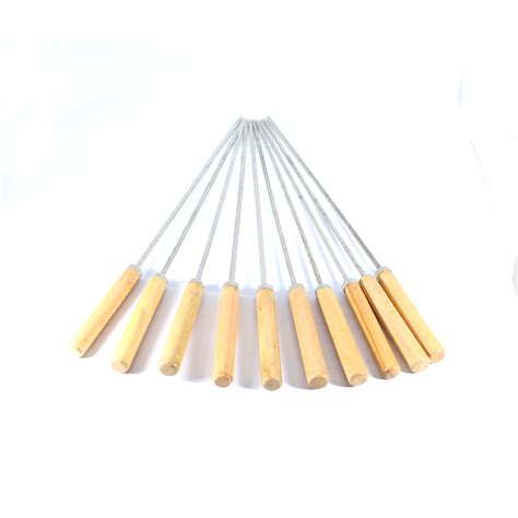 OGO Stainless Steel Skewers With Handle 10 Pieces 29 cm - Afandee Lebanon