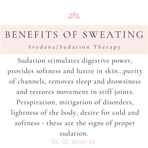 Benefits of Sweating - Lakshmi Ayurveda