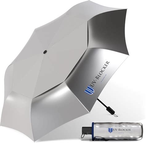 UV-Blocker UV Protection Compact Cooling Sun Blocking Umbrella : Amazon ...