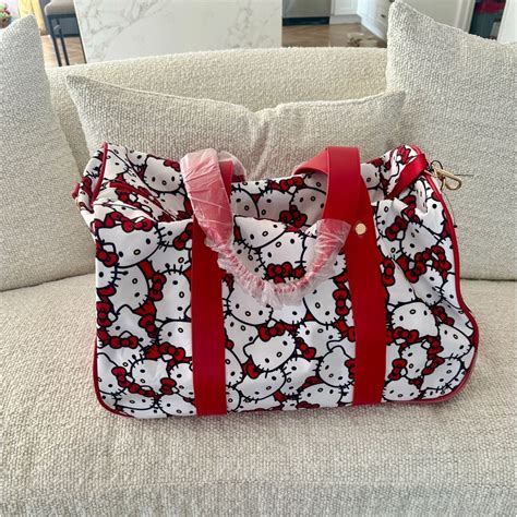 Hello Kitty Bags | Hello Kitty Duffle Bag | Color: Red/White | Size: Os ...