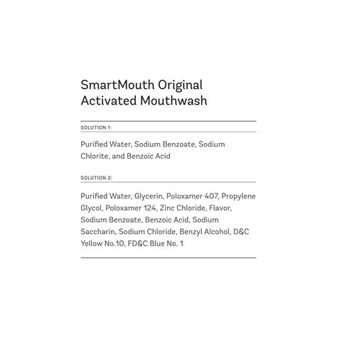 ( pack of 4 ) SmartMouth Original Activated Mouthwash - Adult Mouthwash ...