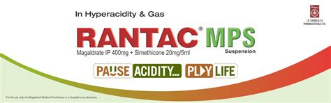 Rantac MPS Oral Suspension: Overview, Indications, Dose, Side Effects