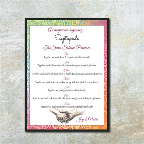 Saptapadi- Solemn Promises Poster | gingercrush.com