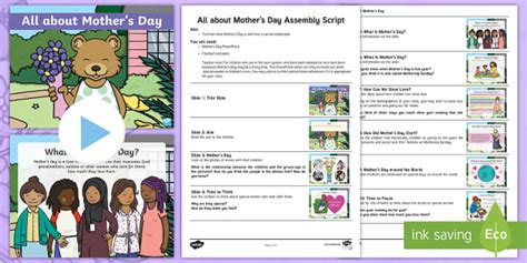All about Mother's Day EYFS Assembly Pack - Twinkl - EYFS