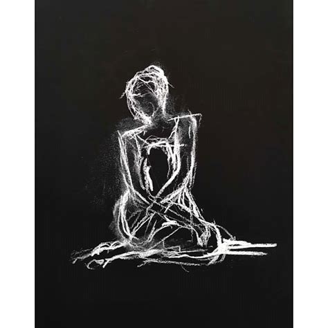 Female Figure Study Canvas Wall Art, 22x28 | At Home