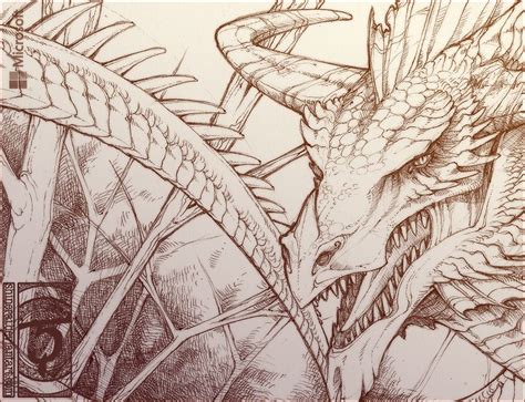 Alien Creature Drawing