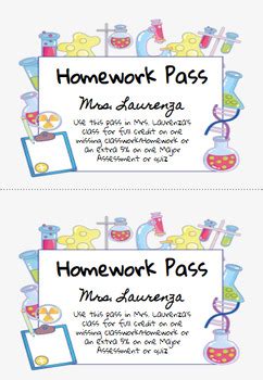 Image result for Homework Passes