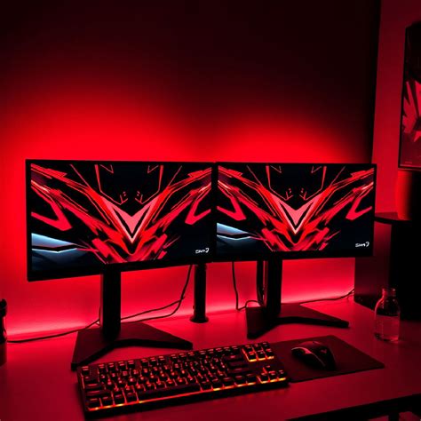 25 Red and Black Gaming Setups To Level Up Your Space