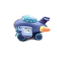 Buy FunBlast Pretend Play Musical Airplane Toy, Battery Operated ...