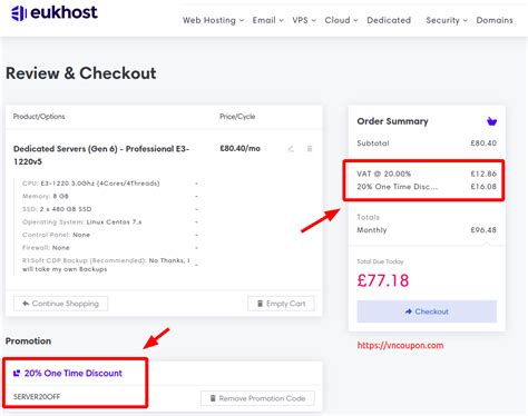eUKhost - 优惠20% 独服 最低 69.96英镑每月