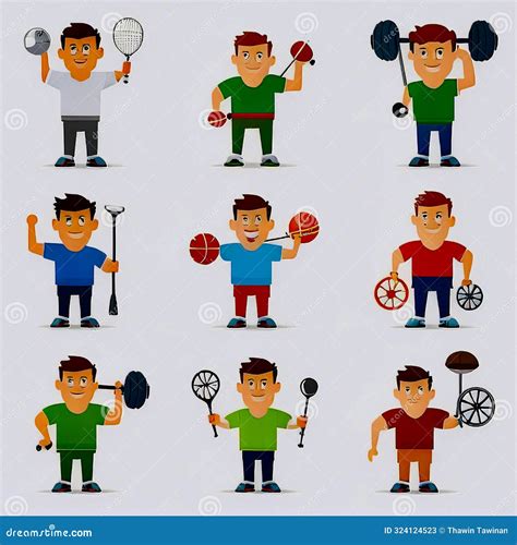 Athlete Cartoon 的图像结果