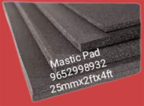 Bitumen Mastic Pad - Rubber Mastic Pads Manufacturer from Hyderabad