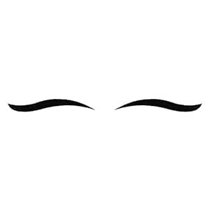 Buy Comet Busters Matte Black Eyeliner Stickers (EL061) Online at Low ...