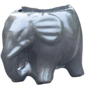 The Garden Craft Engineers Decorative Fiber Reinforced Plastic Elephant ...