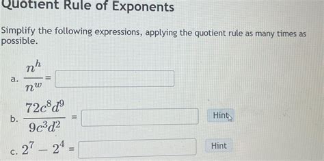 Image result for Simplifying Quotient Rule