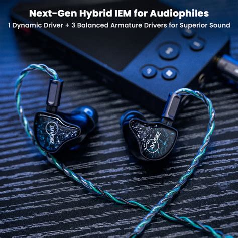 ZiiGaat x Hangout Audio Odyssey 2 1DD + 3BA Hybrid IEM for Audiophiles ...