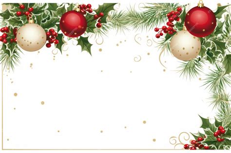 Festive and free printable christmas clipart borders for all your ...