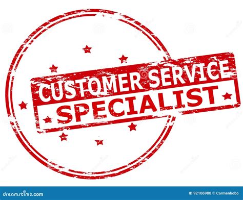 Customer Service Specialist Stock Illustration - Illustration of specialist, adept: 92106980