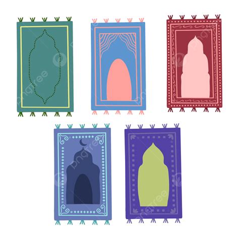 Islamic Prayer Set With Arabic Simple Design, Prayer Set, Prayer Rug ...