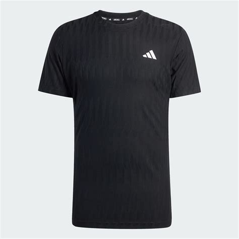 adidas Tennis Climacool+ AIRCHILL FreeLift Tee - Black | adidas India