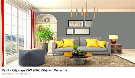 Sherwin Williams Cityscape (SW 7067) Paint color codes, similar paints ...