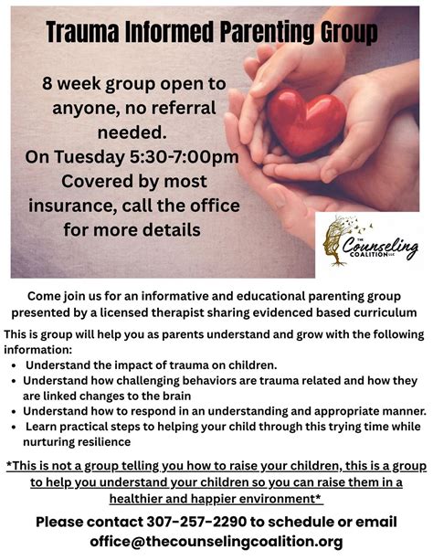 Trauma Informed Parenting, 801 E. 4th Street, Ste. 9, Gillette, WY ...