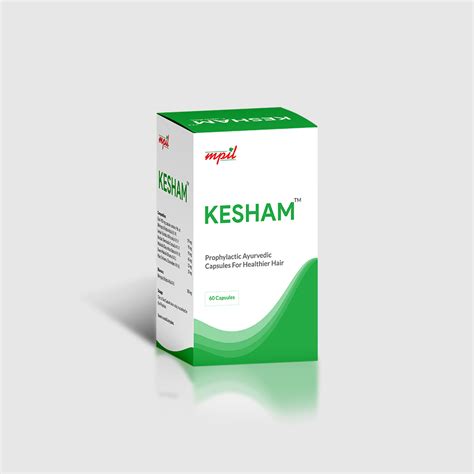 Kesham Capsule Ayurvedic Hair Care Medicine for Control Hair Fall ...