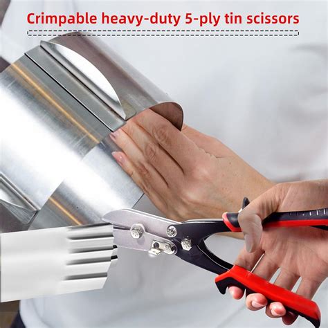 YEUIKERR 5 Blade Sheet Metal Crimper, Blade Pipe Crimper, India | Ubuy