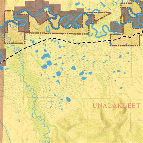 Unalakleet National Wild River Map by Bureau of Land Management, Alaska | Avenza Maps