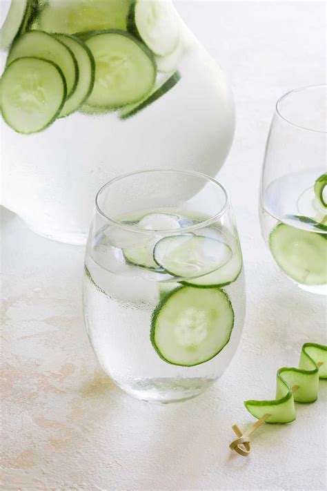Cucumber water recipe with 10 easy tips for great infused water – Artofit