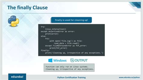 Image result for Exception Handling Python Tutorial
