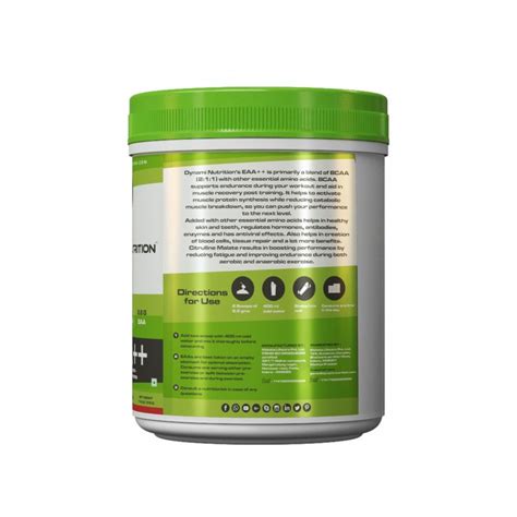 Dynami nutrition EAA++ BCAA 516 gm @2440.00 Rs | 28% OFF Dynami ...