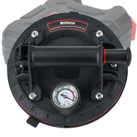 Buy 8" glass suction cup to lift large glass，Heavy-duty handheld vacuum ...