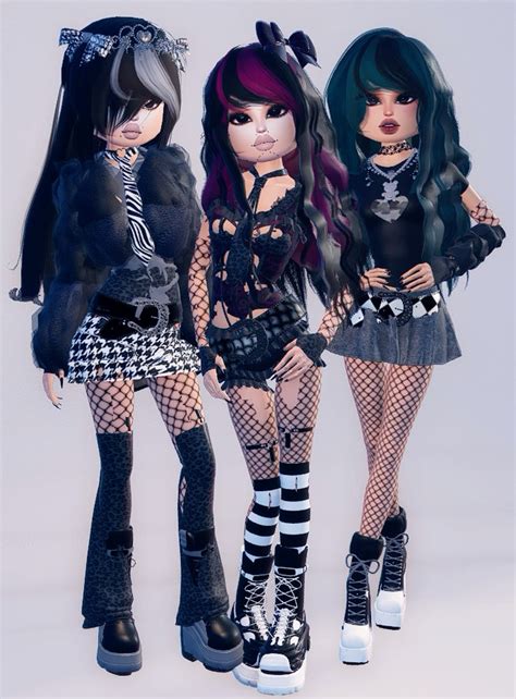 Emo inspiration for dress to impress | Punk dress, Scene dress, Punk ...