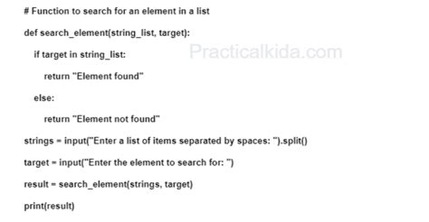 Basic Python Programming (313011) Practical No.6 Write Python program ...