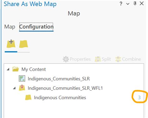 Rezultat imagine pentru ArcGIS Pro Share Web Map