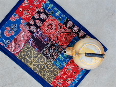 Patchwork Cotton Table Mats (Set of 6) – Bijoi