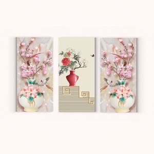 Casperme Modern Art Multiple Frames Wall Painting 3 Pc Collection 48 cm ...