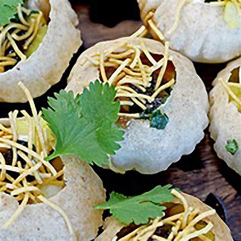 Pani Puri Indian Street Food Recipe from the Olivado Cookbook