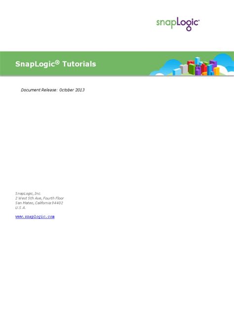Image result for SnapLogic Tutorial