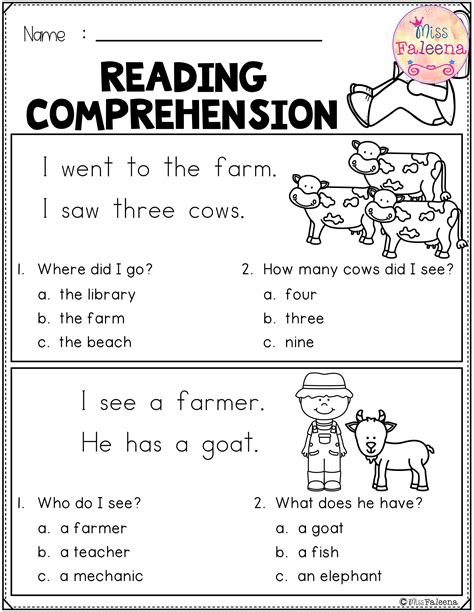 Free Printable Beginning Reader Books - Ataglance Printable Calendar