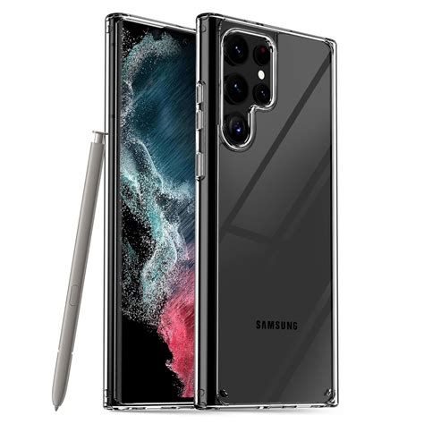 Czartech for Samsung Galaxy S22 Ultra Back Cover, Transparent Case ...