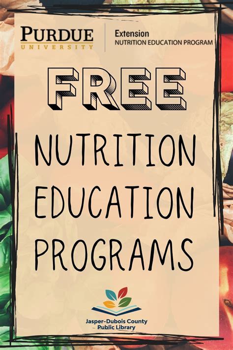 nutrition education programs in schools