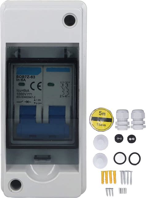 6A 1000V DC Disconnect Switch Miniature Circuit India | Ubuy