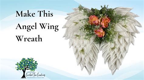 Deco Mesh Angel Wreath Tutorial 的图像结果
