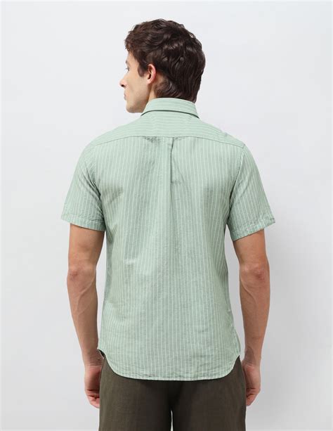 Vertical Striped Regular Fit Shirt