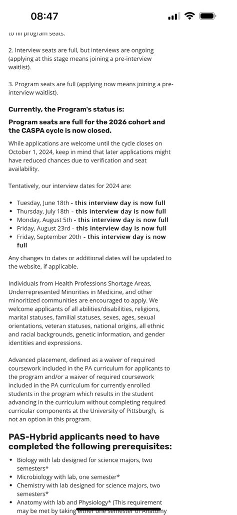 2024-2025 - University of Pittsburgh - Hybrid Program - Physician ...