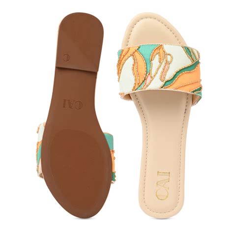 Beaded Bloom Flats – The CAI Store